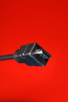 HDMI connector, used to connect high-definition home theater equipment.

NOTE: extremely short depth-of-field.