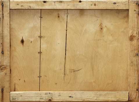 Detail of an old wooden crate, suitable for background