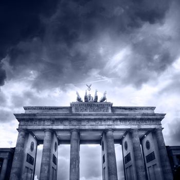 Brandenburg gate of one of the many attractions berlin