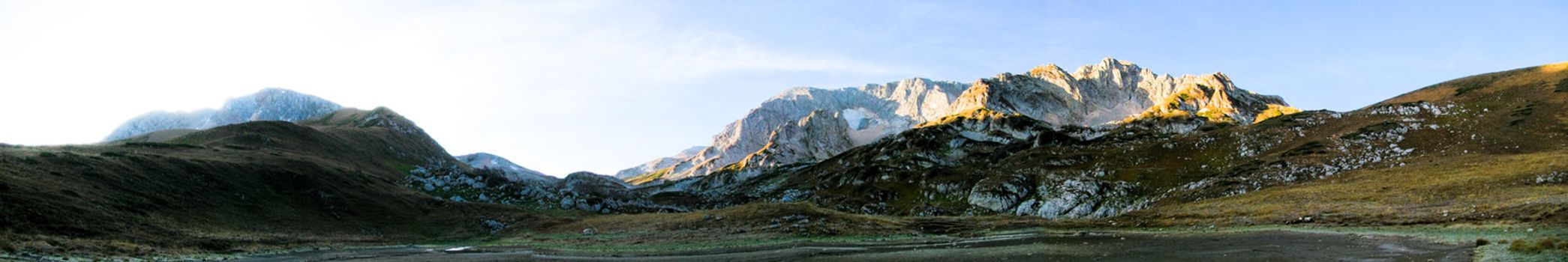 Mountains of Northwest caucasus