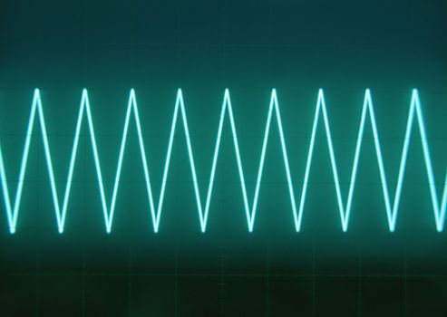 Abstract heart beats cardiogram