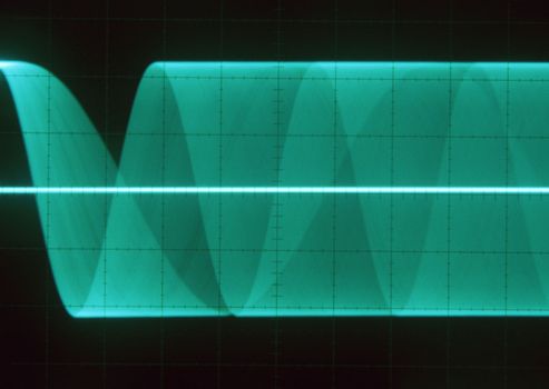 Abstract heart beats cardiogram