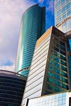 Skyscrapers of the International Business Centre, Moscow