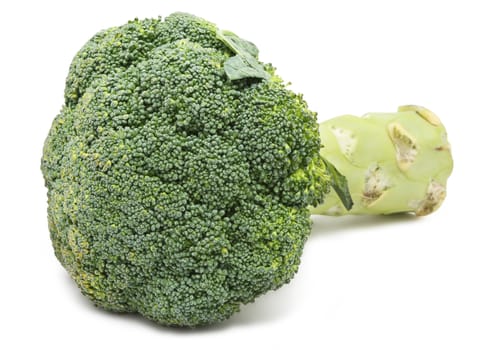 Fresh broccoli isolated on white background