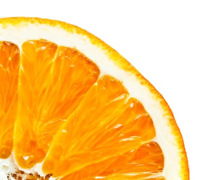 Orange isolated on white background