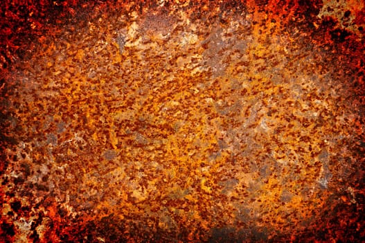 Rust Grunge Textured Background with space for text or image.