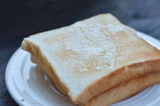 delicious cheese on toast , yummy bread 
