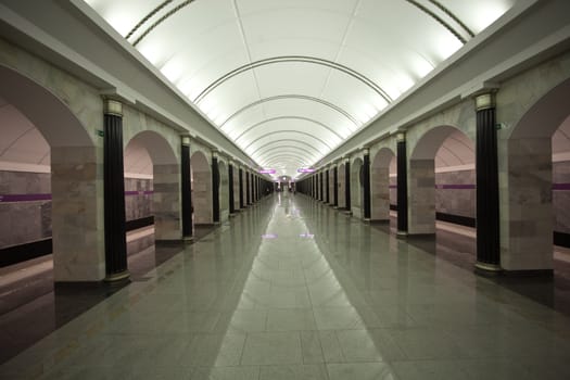 subway station Admiralteiskaya in St. Petersburg