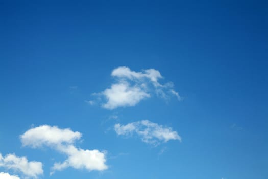 An image of blue sky with clouds