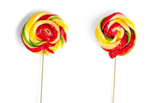 An image of nice bright sweet lollipops