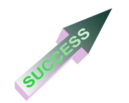 success arrow pointing upwards