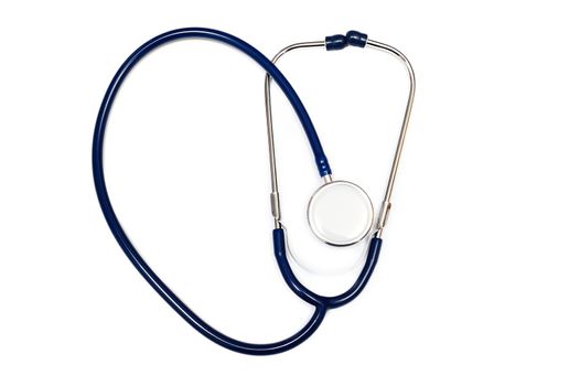 An image of stethoscope on white background