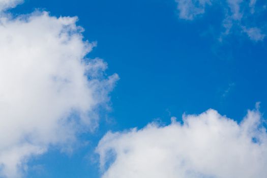 An image of clouds on blue sky