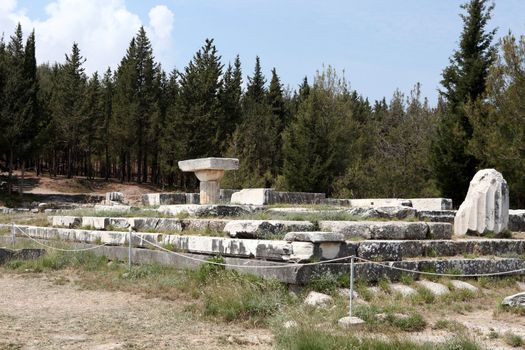 Asklepion place on the island of Kos where Hippocrates has built one of the first hospitals in the European civilization