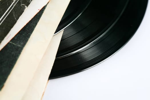Stock photo: an image of vinil discs