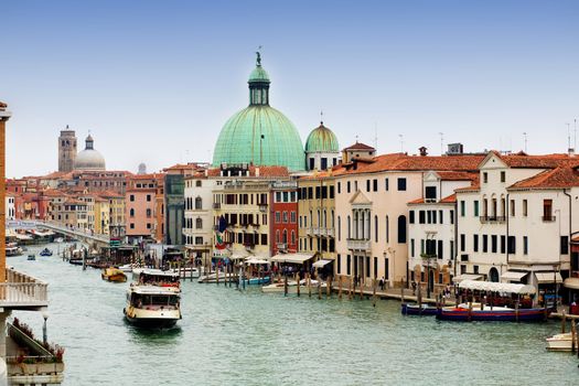 An image of a canal in Venice