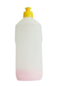 An image of a white bottle with yellow cap