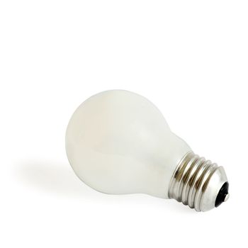 An image of a lightbulb on white background