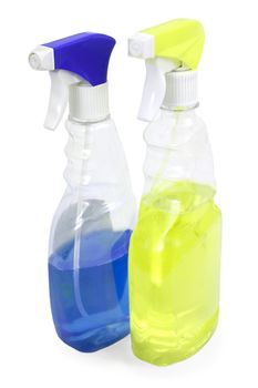 Means for washing windows and mirrors at home