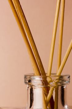 Incense Sticks in a bottle with flavor.