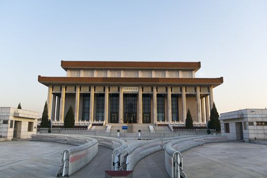 The mausoleum of Chairman Mao Ze Dong China