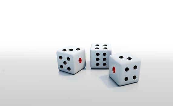 Image of three dice