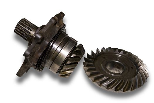 Set metal gears the automobile mechanism in plentiful greasing