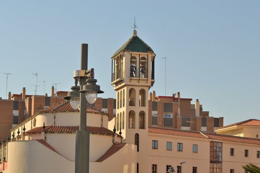 historic church in the center of Malaga