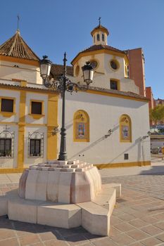 historic church in the center of Malaga