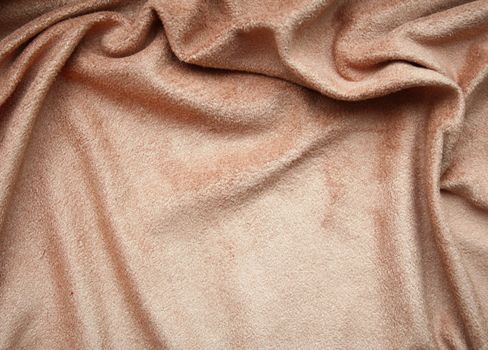 Beige velvet fabric can use as background

