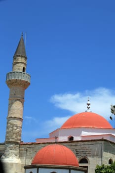 Mosque in the city of Kos  . Kos island, Dodecanese.