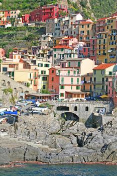 Italy. Cinque Terre. Manarola village 