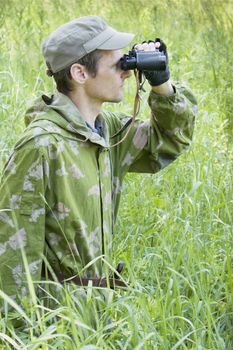 Conducted covert surveillance in the forest reserve