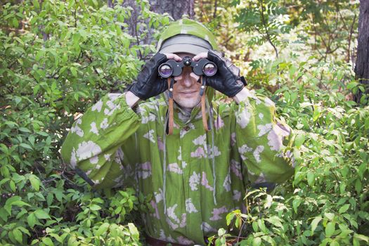 Conducted covert surveillance in the forest reserve