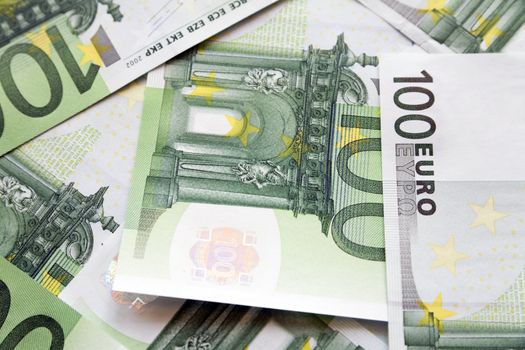 euro banknotes as financial and business background
