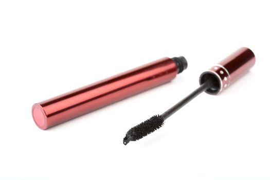 Ink for eyelashes isolated on a white background