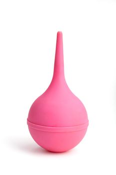 colonic bulb for procedures on a white background