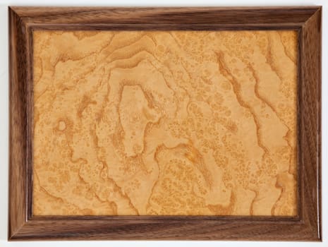  Golden wooden structure in a wooden framework