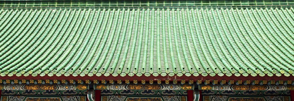 Temple roof pattern