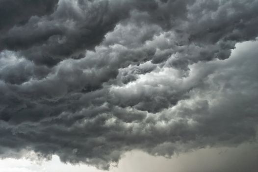 Background of storm clouds before a thunder-storm