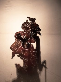 Thai traditional shadow puppet