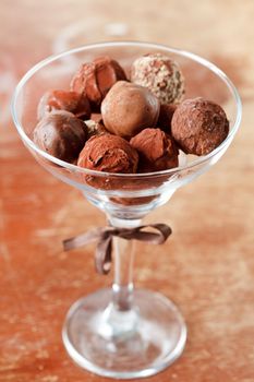 chocolate truffles