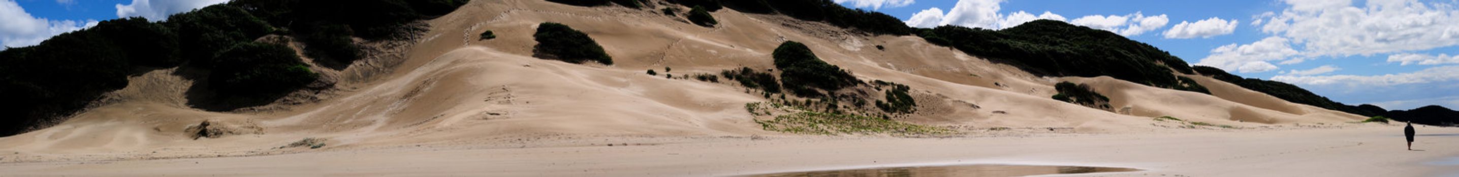 Panorama from eight photos of East London, South Africa