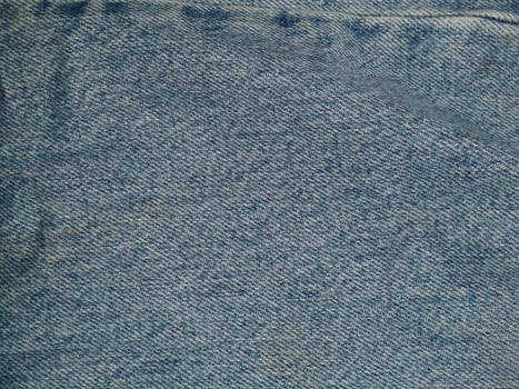 closeup of a patch of denim fabric