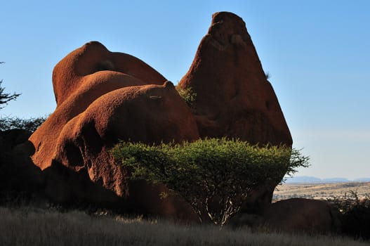 Early morning at Ameib ranch, Namibia