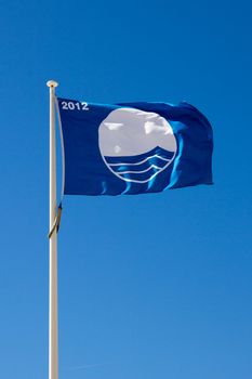 The Blue Flag is a certification by the Foundation for Environmental Education that a beach or marina meets its stringent standards.