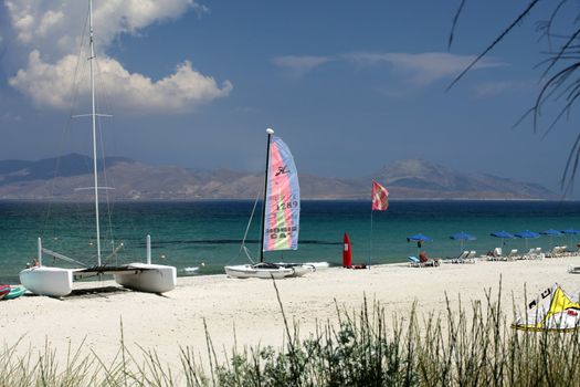 Mastichari beach on Kos Island, Dodecanese
