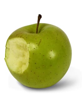 eaten apple
