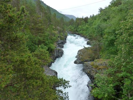 Slettafossen waterfall, Verma, Norway