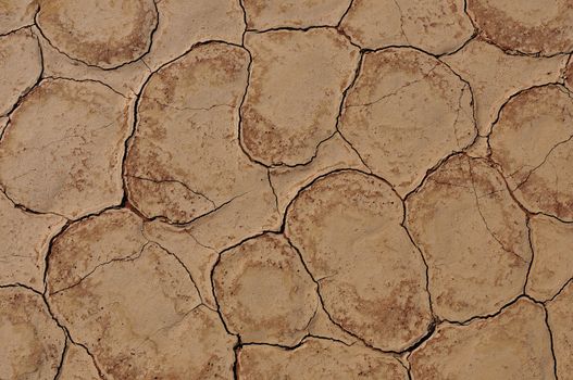 Patterns in the  mud at Deadvlei near Sossusvlei, Namibia